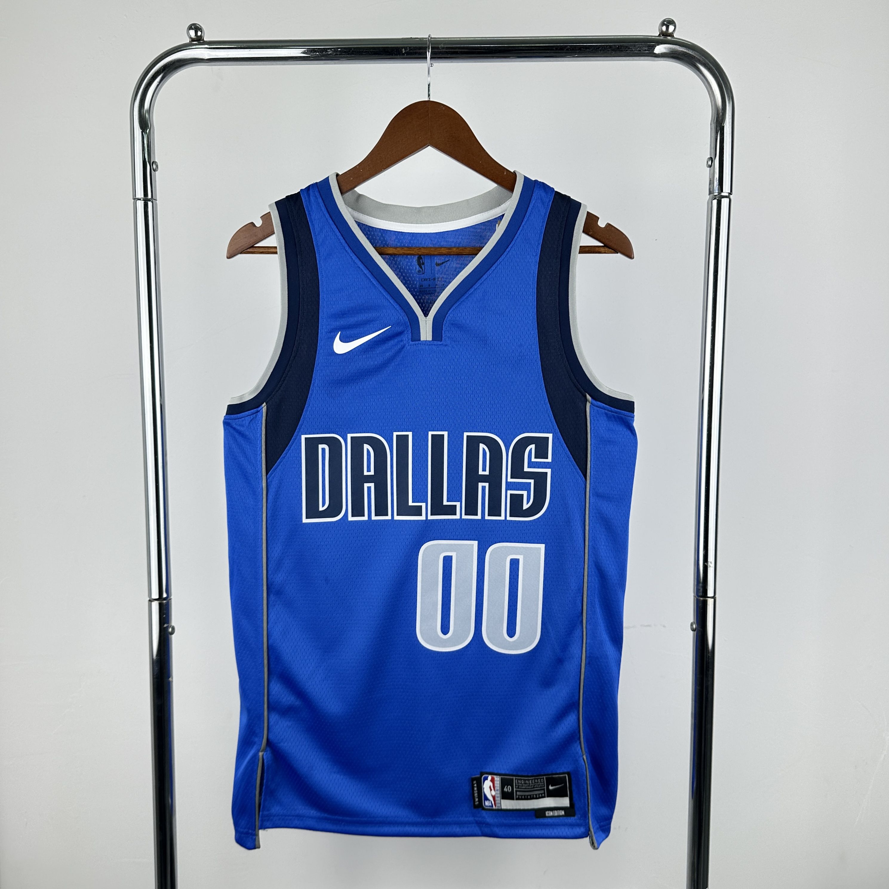 Men Dallas Mavericks #00 Christie Blue Season Nike 2025 NBA Jersey->dallas mavericks->NBA Jersey